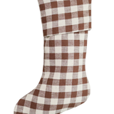 Warm Check Stocking | Heritage Design