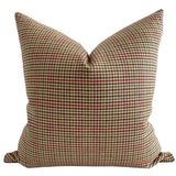 Warm Winter Plaid Pillow Cover