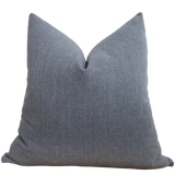 Washed Cotton Jean Pillow Cover
