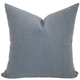 Washed Cotton Sky Pillow Cover