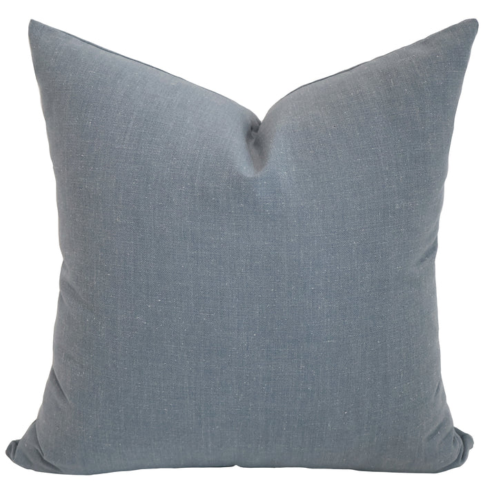 Washed Cotton Sky Pillow Cover