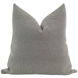 Wavy Black Pillow Cover
