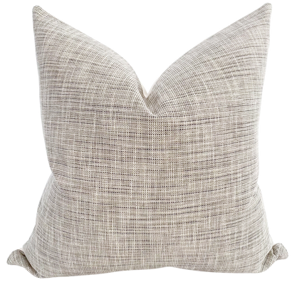 Weaving Gray Pillow Cover