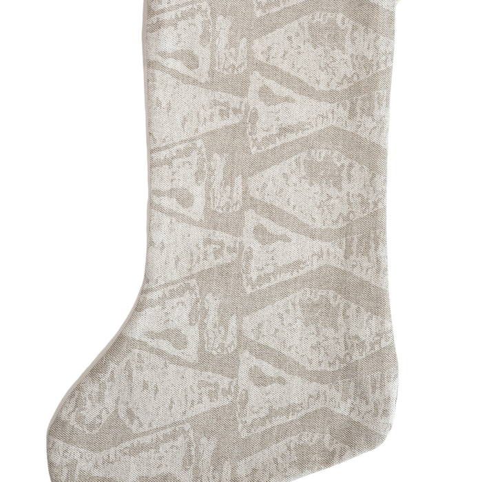 Beachy Vibe | Boho Christmas Stocking