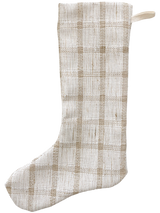 Willow | Small Minimal Christmas Stocking