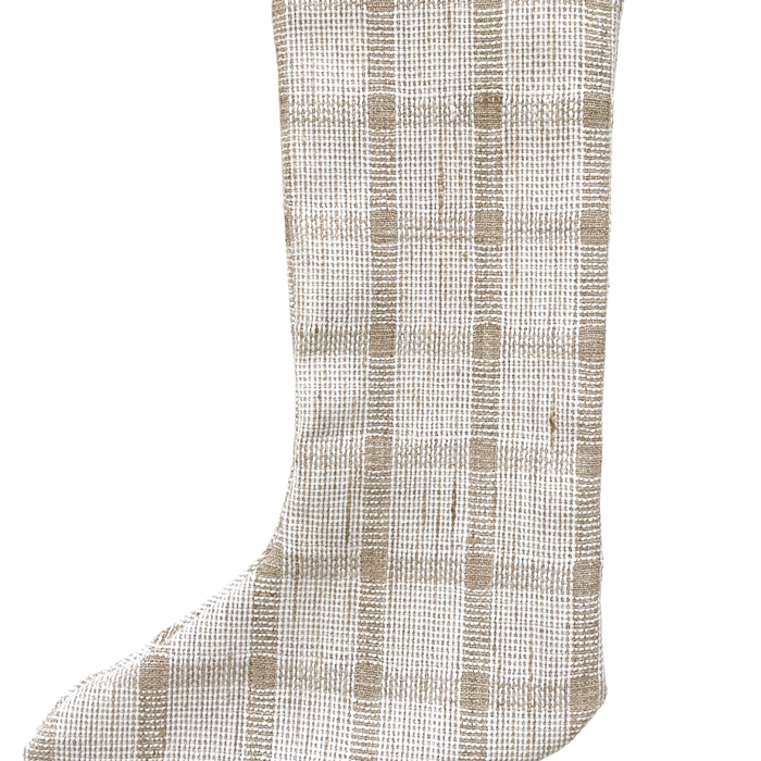 Willow | Small Minimal Christmas Stocking