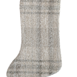 Wintry Stewart Plaid | Boho Christmas Stocking