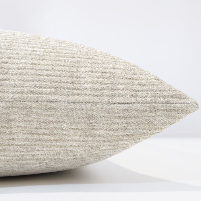 Beaumont Beige Velvet Pillow Cover