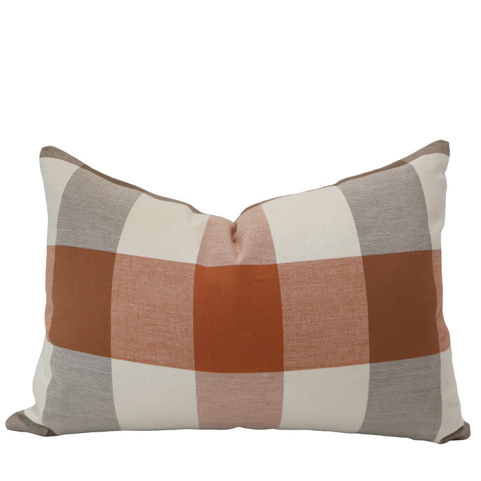 Cider Plaid Pillow Cover
