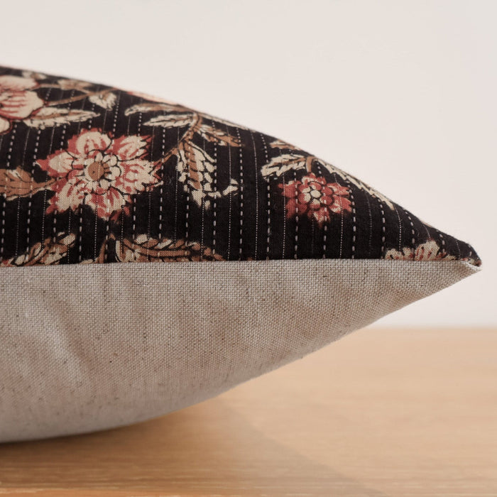Evelyn Rose Block Print Pillow Cover