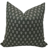 Evergreen Floral Pillow Cover