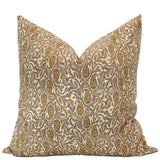 Fall Paisley Pillow Cover