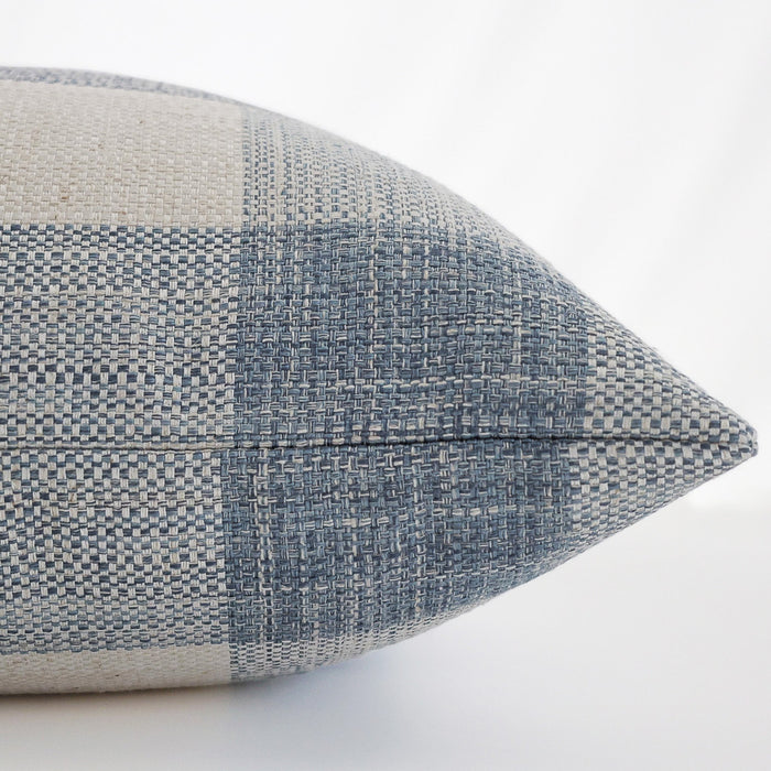 Hampton Breeze Plaid Pillow Cover