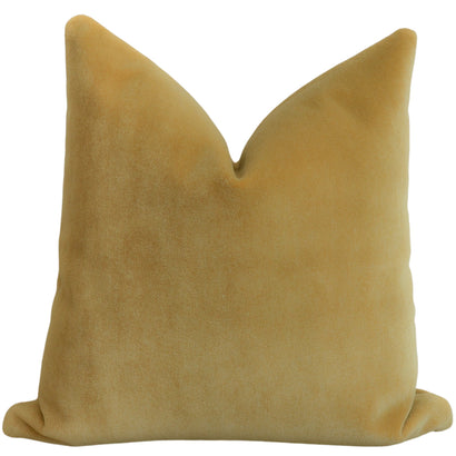 Mohair Butterscotch Pillow Cover
