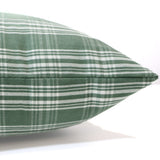 Pine Plaid Pillow Cover