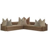Sectional Pillow Combo 'Clay & Stone'