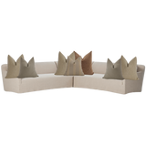 Sectional Pillow Combo 'Clay & Stone'