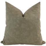 Vintage Suede Pillow Cover