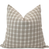 Woven Plaid | Linen Pillow Cover