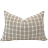 Woven Plaid | Linen Pillow Cover