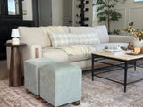 Snow & Linen Stewart Plaid