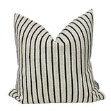 Striped Grain Sack Pillow Cover